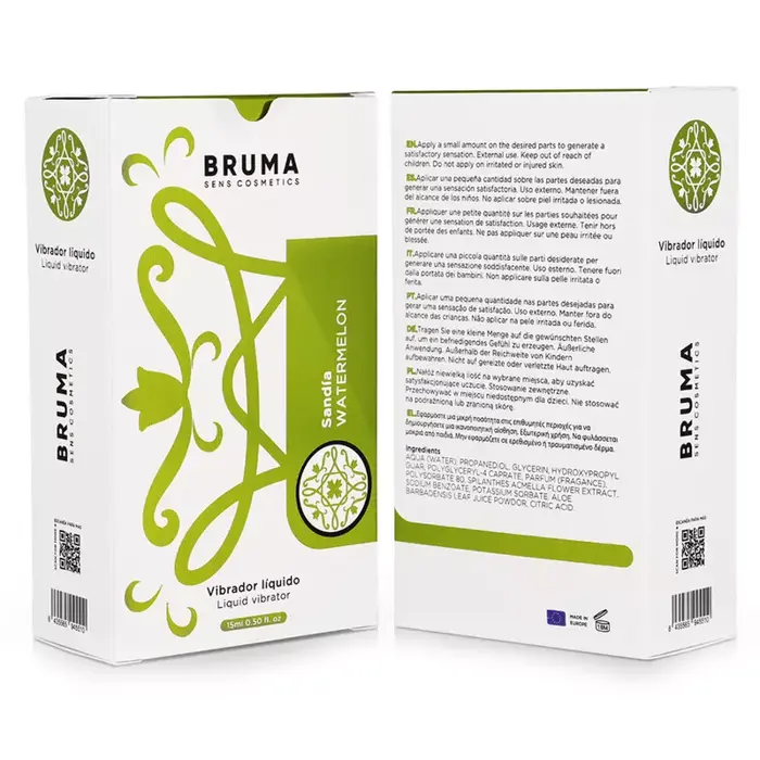 BRUMA Liquid Vibrator Ultra Sliding Watermelon 15 ml eļļa Photo 7
