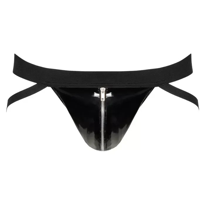 Jockstrap Black Level Male Vinyl Jock Men 2XL Photo 5