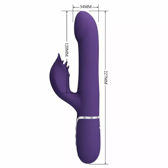 Vibrators pretty love Zalin Rabbit Pearls 4 in 1 Photo 8