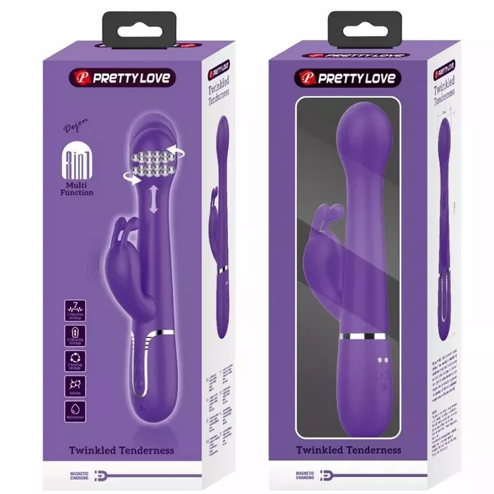 Vibrators Pretty Love Dejon Rabbit 3‑1 Photo 11