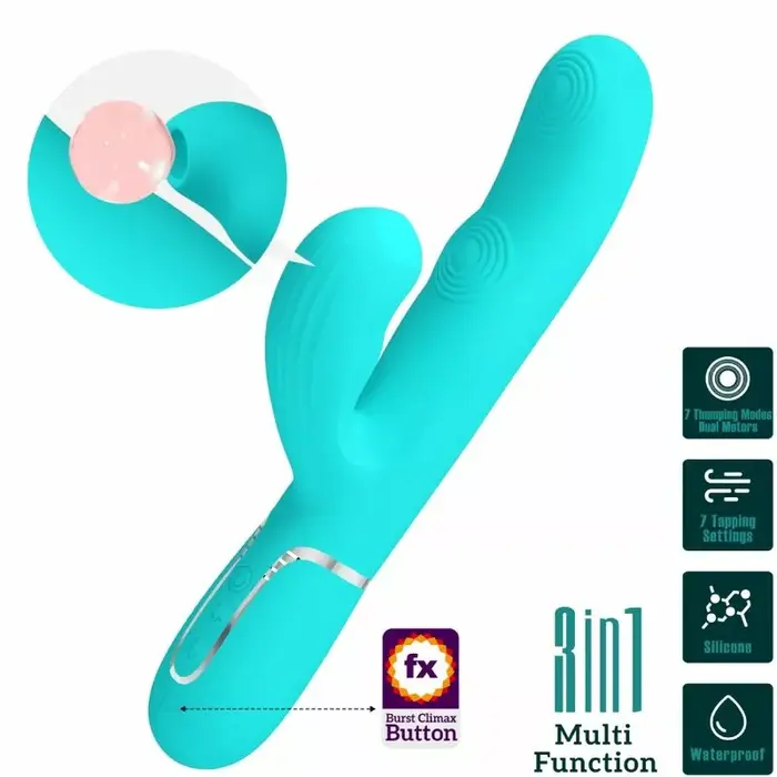 G-spot vibrator pretty love Perlita Multifunction 3-in-1 Photo 10