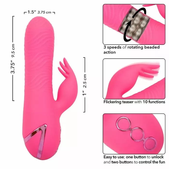 Кроличий вибратор CalExotics Sacramento Sweetie Photo 8