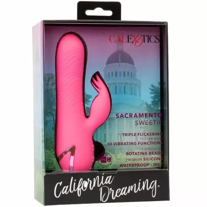 Кроличий вибратор CalExotics Sacramento Sweetie Photo 10