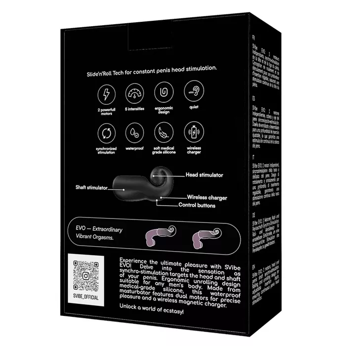 Мужской мастурбатор Snail Vibe EVO For Him Photo 12