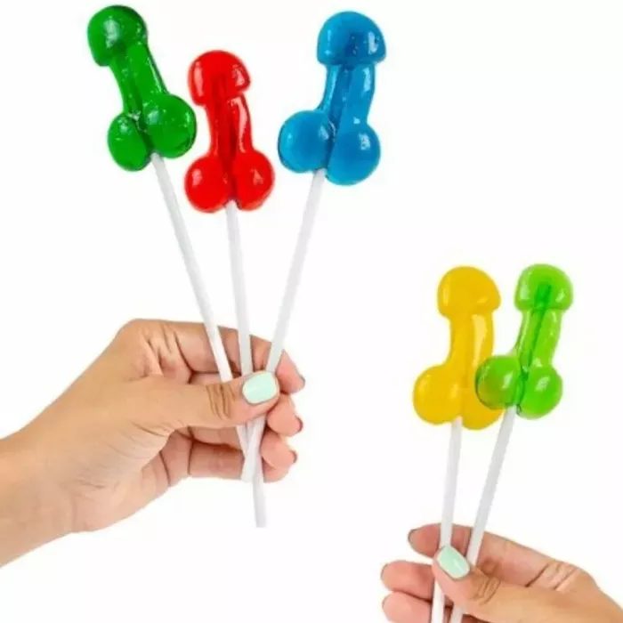Edible penis lollipops, SECRETPLAY display, 40 pcs Photo 2