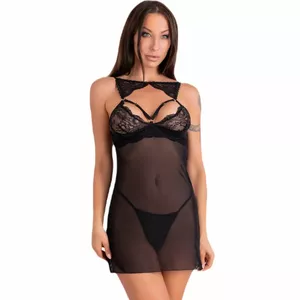 Пеньюар LIVCO CORSETTI FASHION L/XL Черный KROLINA LC 90734