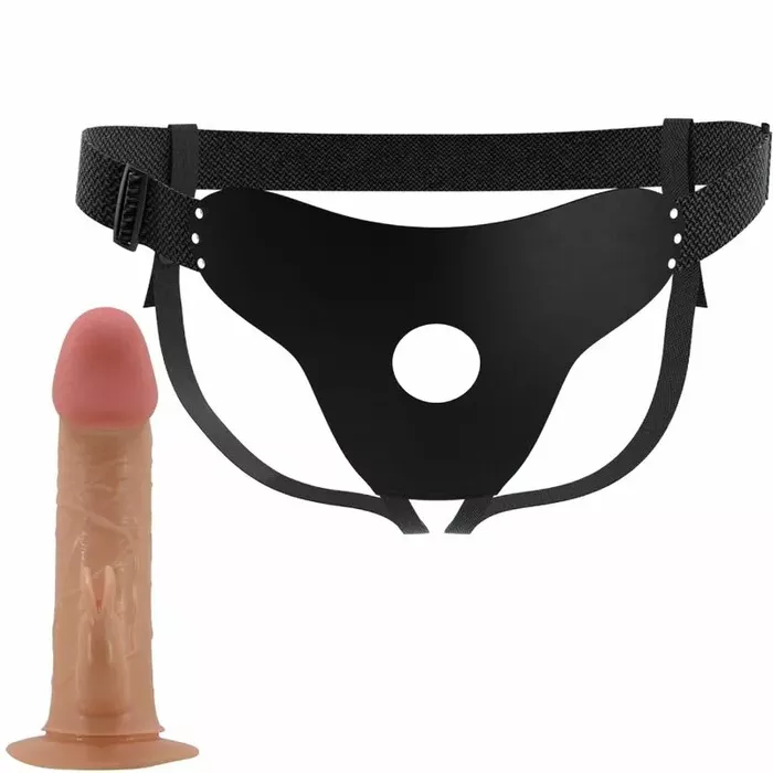 Strep-on Pretty Love Mavis ar 19 cm dildo Photo 6