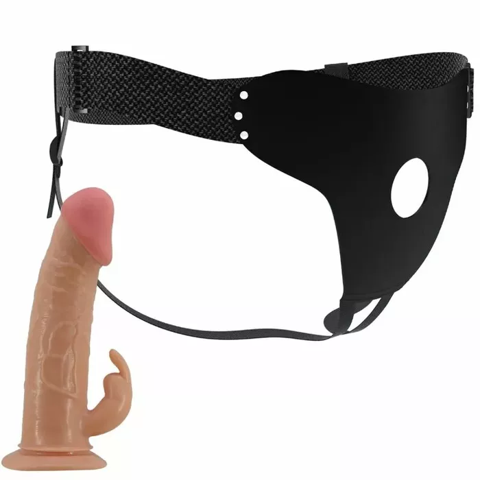 Strep-on Pretty Love Mavis ar 19 cm dildo Photo 7
