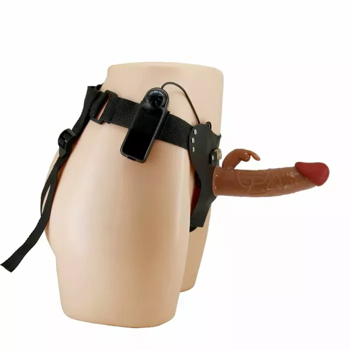 Strap-on Pretty Love Marion — 19 cm vibrating dildo Photo 3