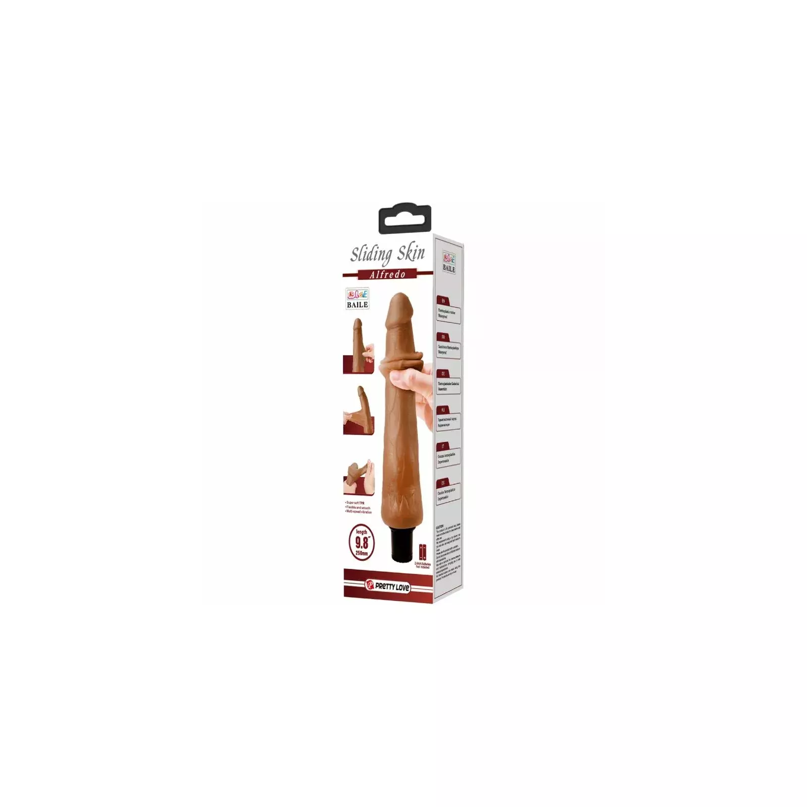PRETTY LOVE ALFREDO Reālistisks Vibrators Photo 11