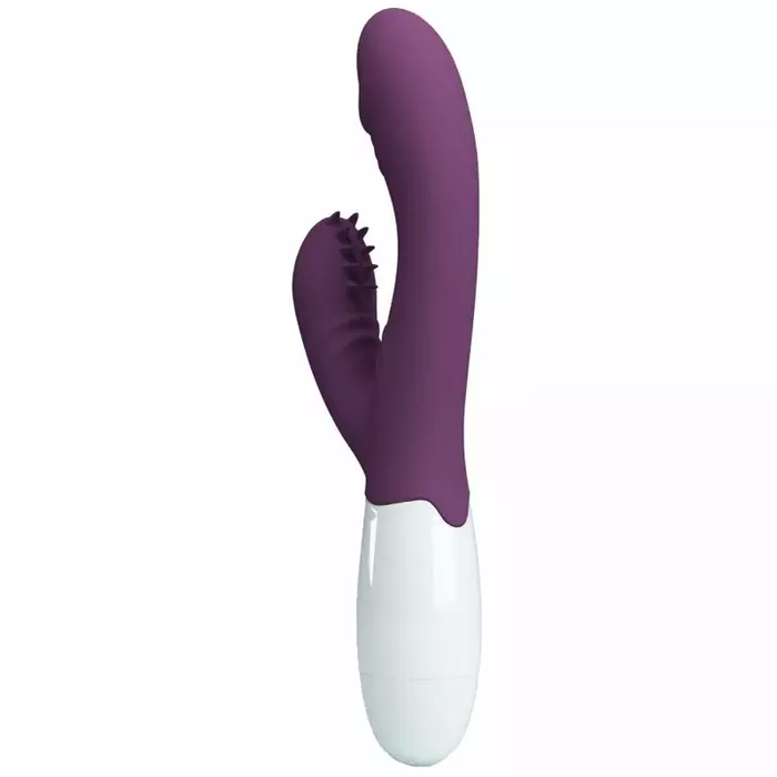 Vibrator Pretty Love Andre Rabbit — divējādas stimulācijas silikons Photo 3
