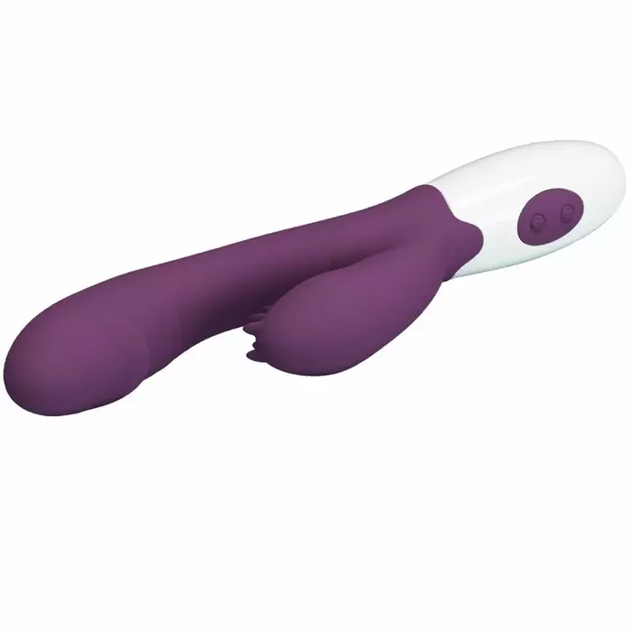 Vibrator Pretty Love Andre Rabbit — divējādas stimulācijas silikons Photo 6