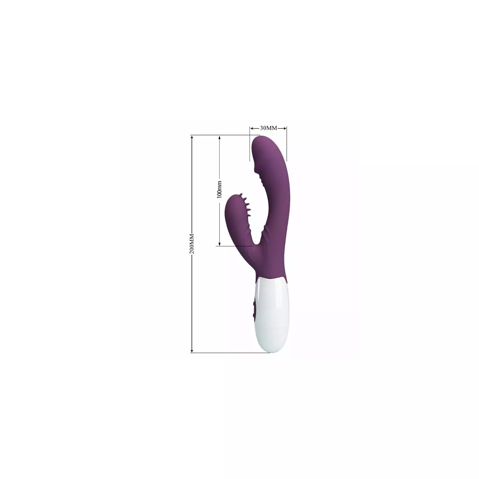 PRETTY LOVE Butterfly Kiss Rabbit Vibrator D-239771 Photo 7