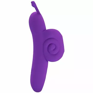 PRETTY LOVE SNAIL Jaudīgs Violets Pirkstu Stimulators D-239761 - Augstākās Kvalitātes Rīks