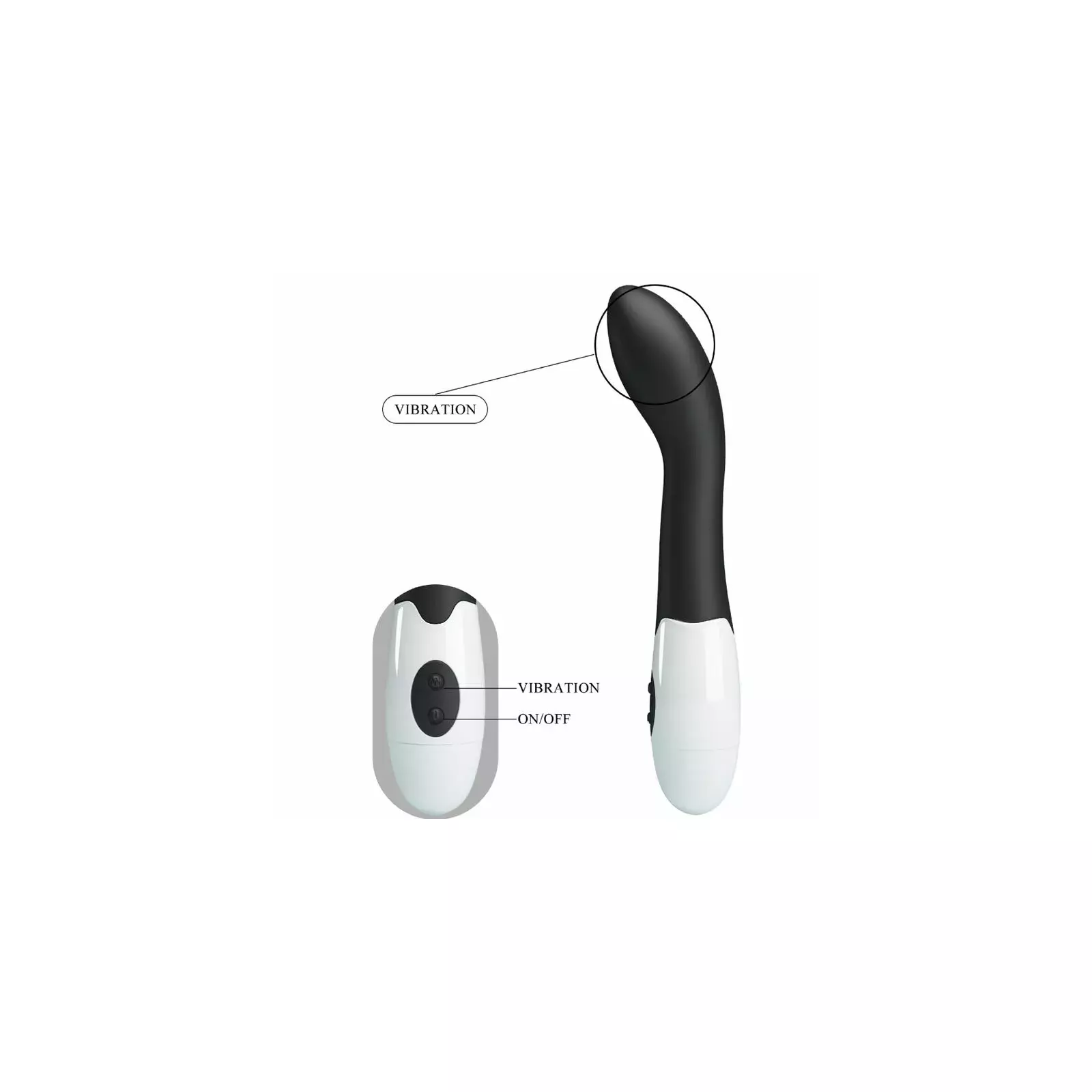 PRETTY LOVE Bishop G-Spot Vibrator Photo 8
