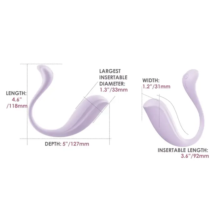 Svakom Phoenix Neo 2 — silicone rechargeable vibrator Photo 8