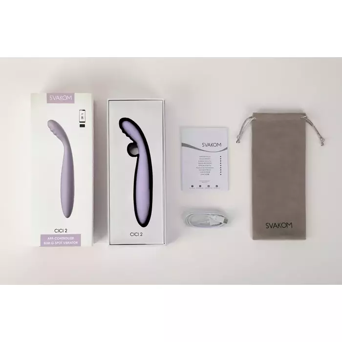 Vibrator Svakom Cici 2 — soft silicone, rechargeable Photo 10