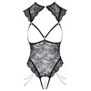 Abierta Fina Open Lace Body S — crotchless lace bodysuit Photo 9