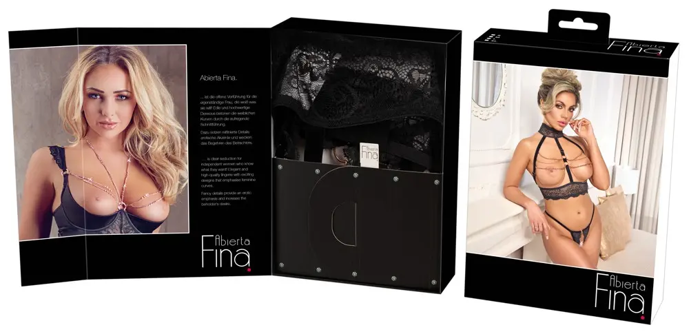 Apakšveļas komplekts abierta fina Chain Set open S Photo 13