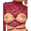 Apakšveļas komplekts abierta fina Open Top & Thong L Photo 6