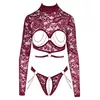 Lingerie set abierta fina Open Top & Thong, size XL Photo 9