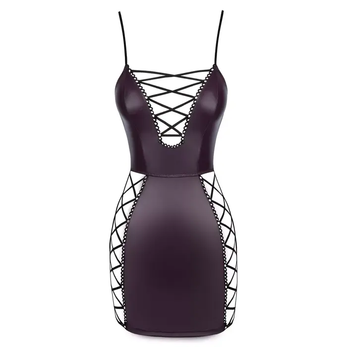 Cottelli Collection Dress Lacing L — sieviešu kleita ar šņorējumu Photo 7