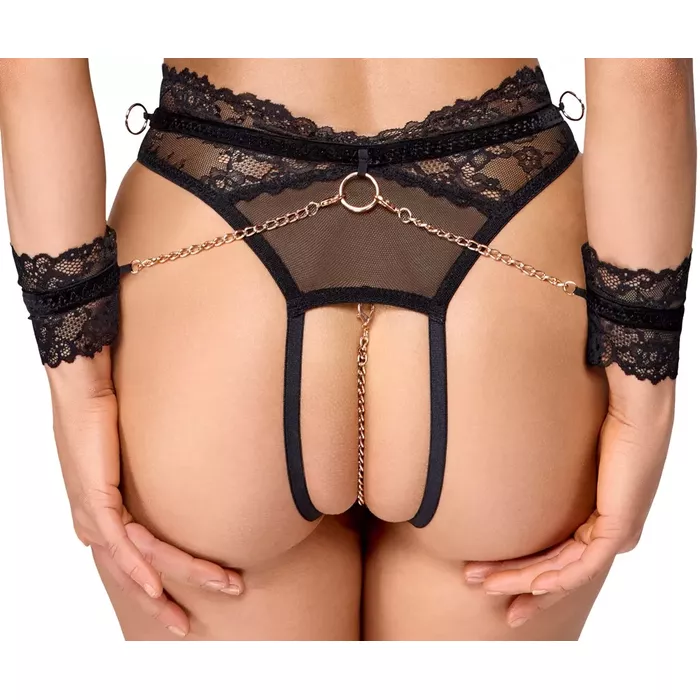 Lingerie set Cottelli Collection Bondage Bra Set XL Photo 10