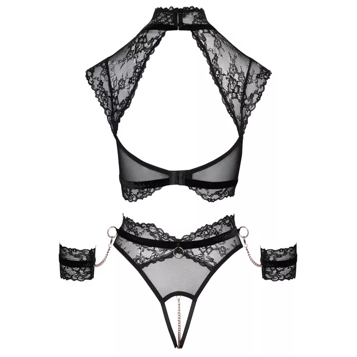Lingerie set Cottelli Collection Bondage Bra Set XL Photo 13