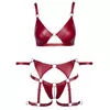 Apakšveļas komplekts Cottelli Collection Bondage Bra Set S Photo 10