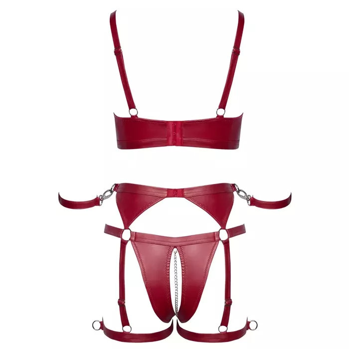 Apakšveļas komplekts Cottelli Collection Bondage Bra Set S Photo 11
