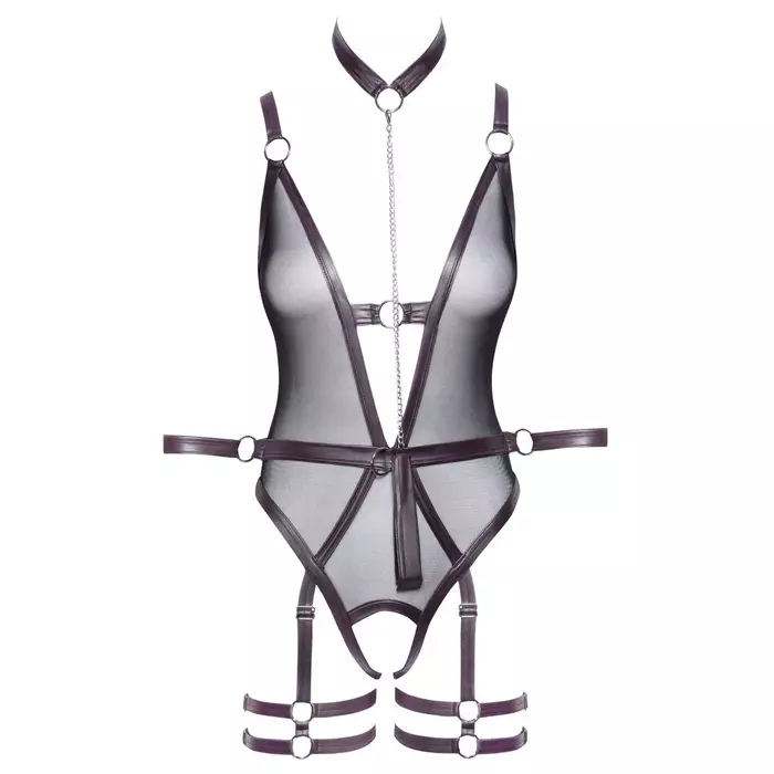 Cottelli Collection Bondage Body S — боди без промежности Photo 11