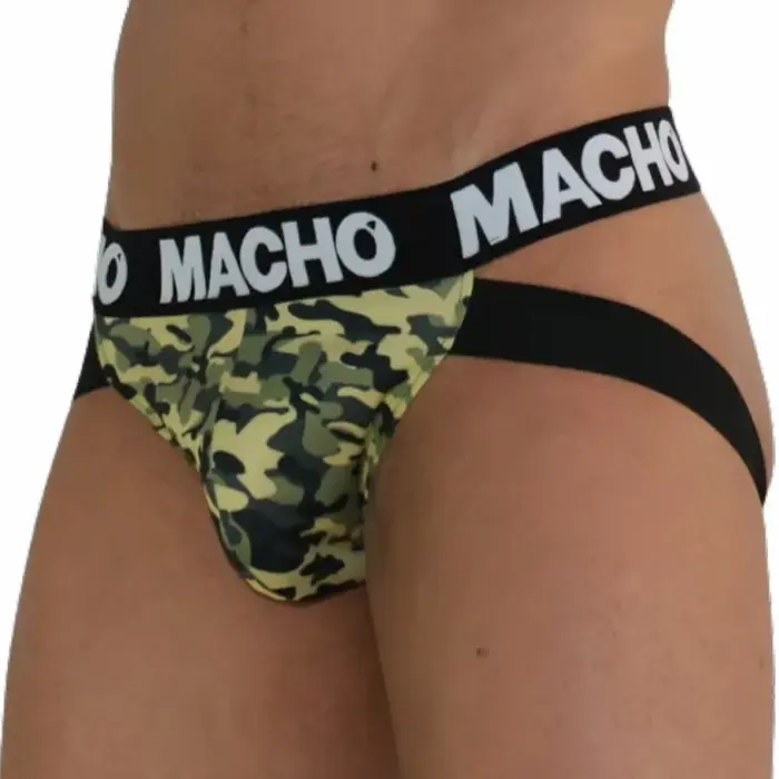machounderwear MACHO MX28MV JOCK MILITARY GREEN L Photo 2