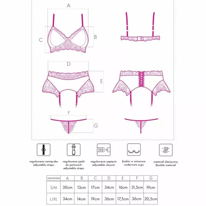 LIVCO NAHIR LC 20214 lingerie set Photo 4
