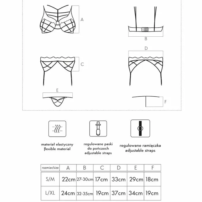 Lingerie set LIVCO SOLEDAD LC 20217 Photo 4