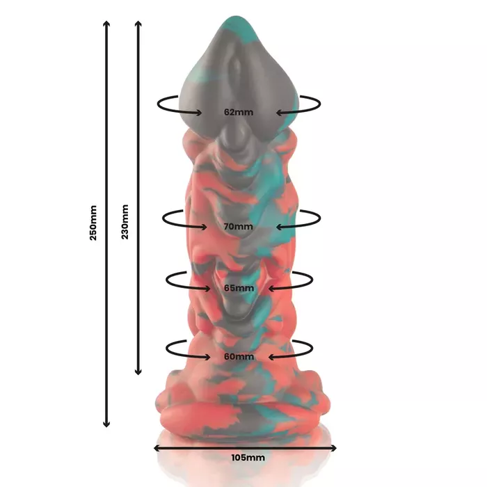 Dildo EPIC Phobos Child of Love and Delight — silikons liels Photo 3