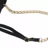 Боди SUBBLIME D-239905 — черное с цепочными бретелями S/M Photo 10