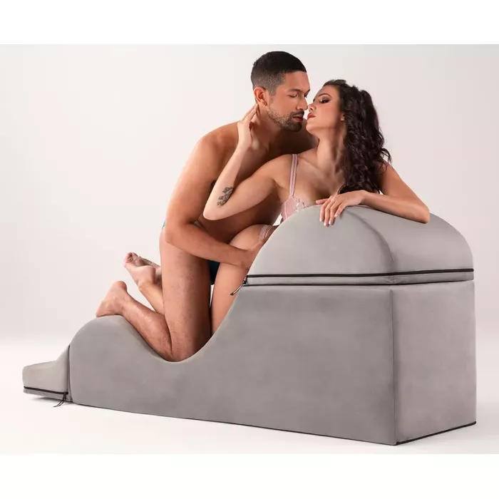 Liberator Aria Flip Chaise Grey — складной шезлонг для секса Photo 5