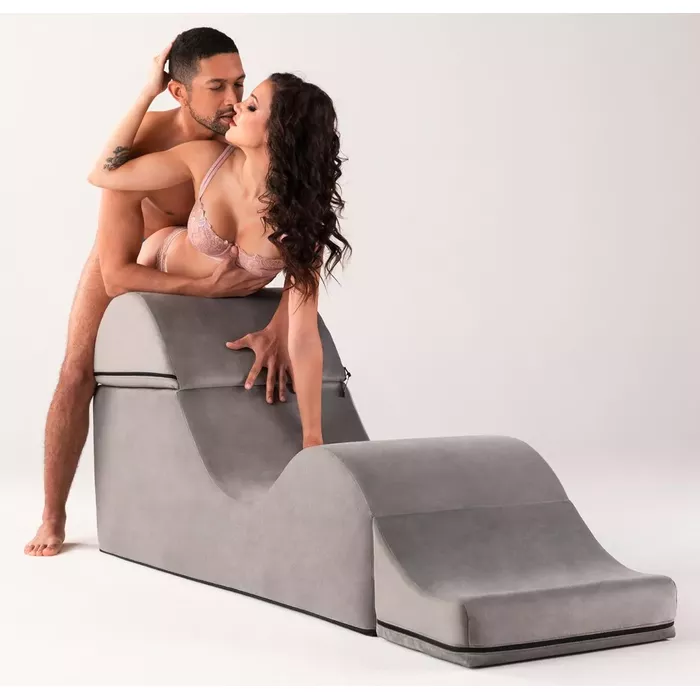 Liberator Aria Flip Chaise Grey — складной шезлонг для секса Photo 7