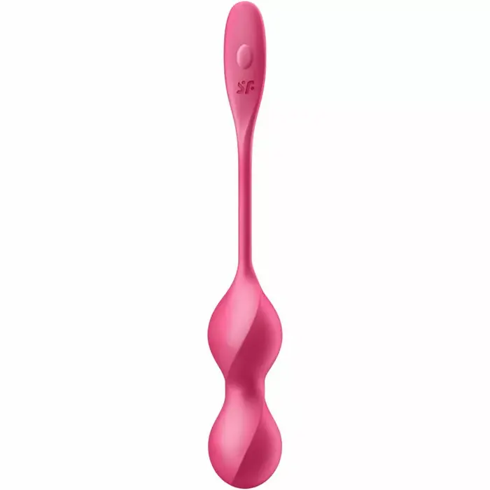 Kegel balls SATISFYER Love Birds 2 — silicone, app Photo 2