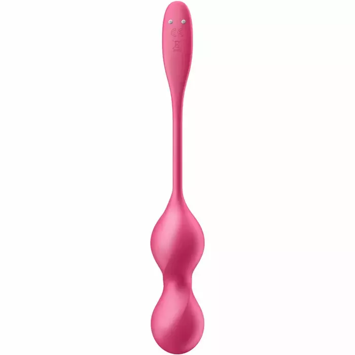 Kegel balls SATISFYER Love Birds 2 — silicone, app Photo 3