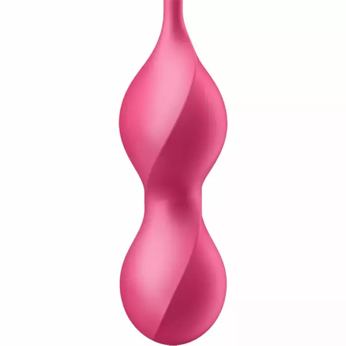 Kegel balls SATISFYER Love Birds 2 — silicone, app Photo 4