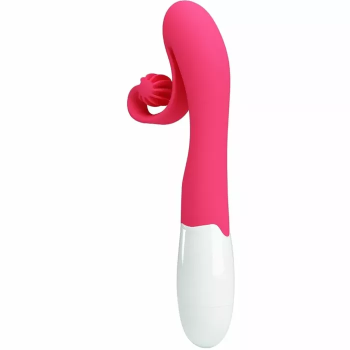 ROMANCE Pink Vibrator and Stimulator - 30 Speeds Photo 2