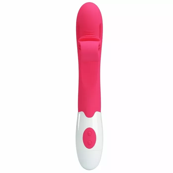 ROMANCE Pink Vibrator and Stimulator - 30 Speeds Photo 4