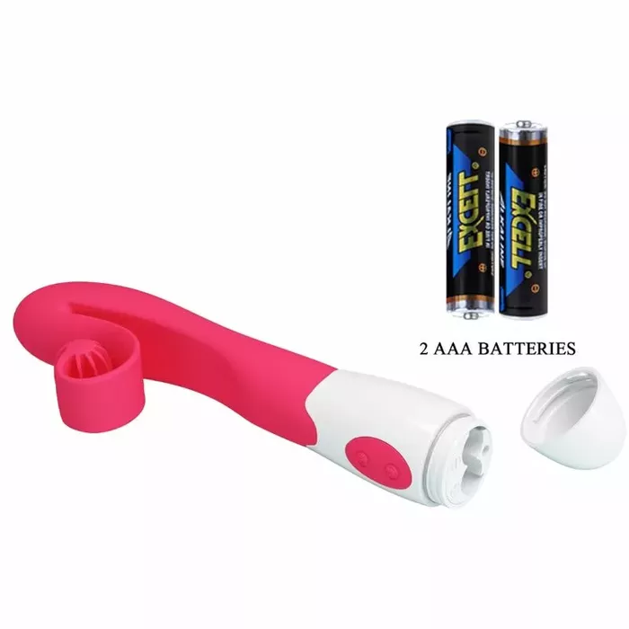 ROMANCE Pink Vibrator and Stimulator - 30 Speeds Photo 8