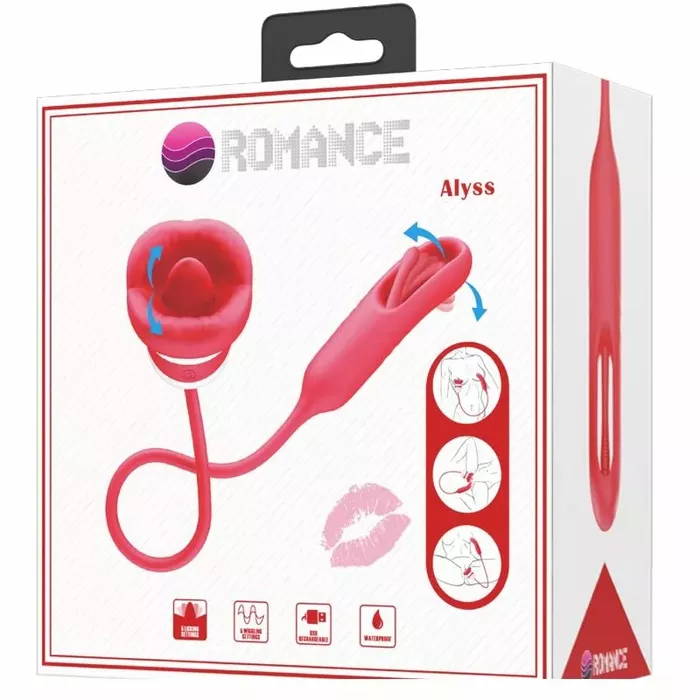 Vīriešu masturbators BAILE ROMANCE ALYSS Red Mouth Photo 8