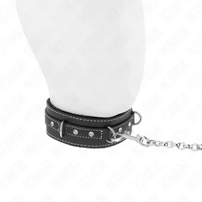 KINK PVC ādas kaklarota-apsējs D-240758 Photo 4