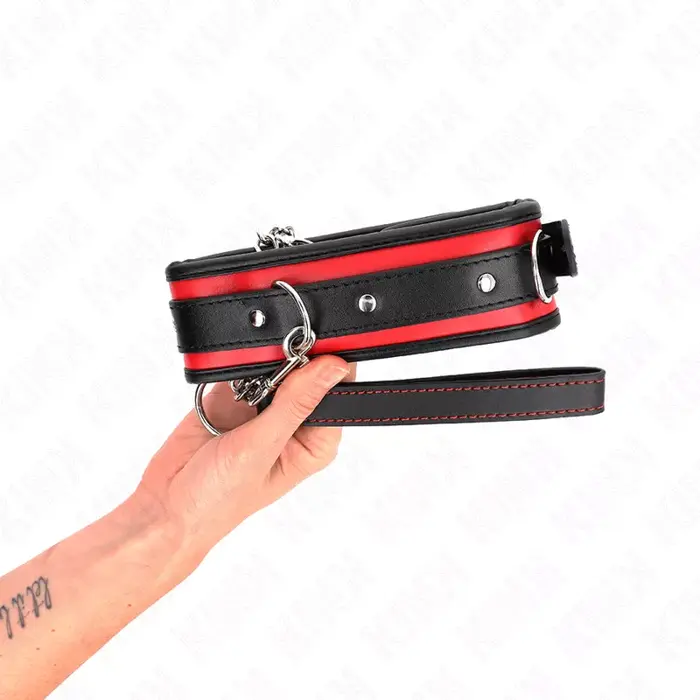 KINK Smagā kaklarota ar jostu 65 cm — Regulējama kaklasiksna Photo 5