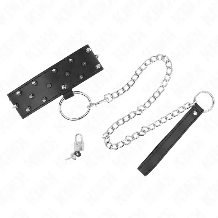 KINK Necklace with Leash 65 cm — regulējams apsējs Photo 2