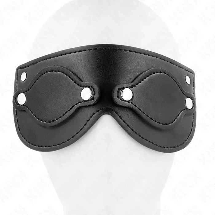 KINK кожаноподобная маска со съёмными накладками Photo 4