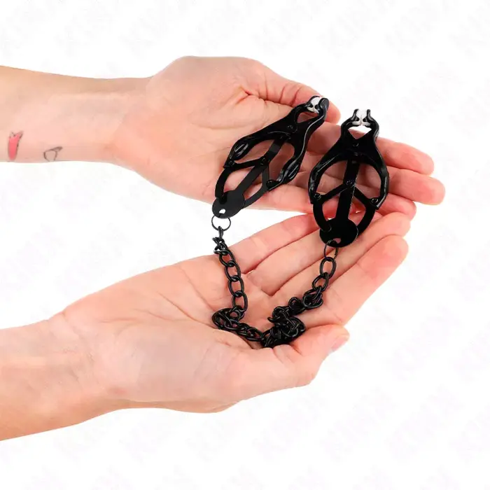 Krūšu skavas KINK Japāņu āboliņš ar 30 cm ķēdi Photo 4